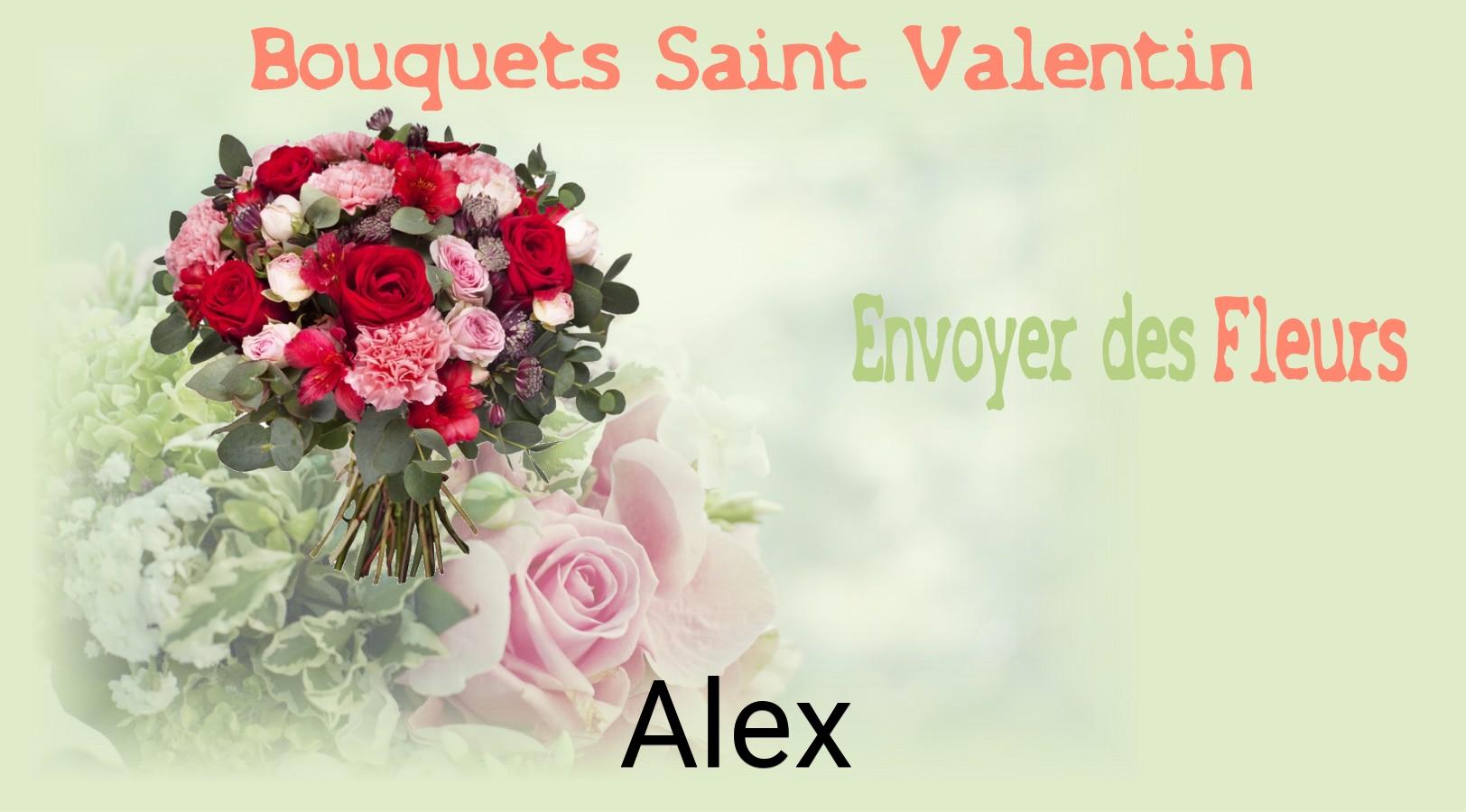 Roses de Saint-Valentin livrées à Alex